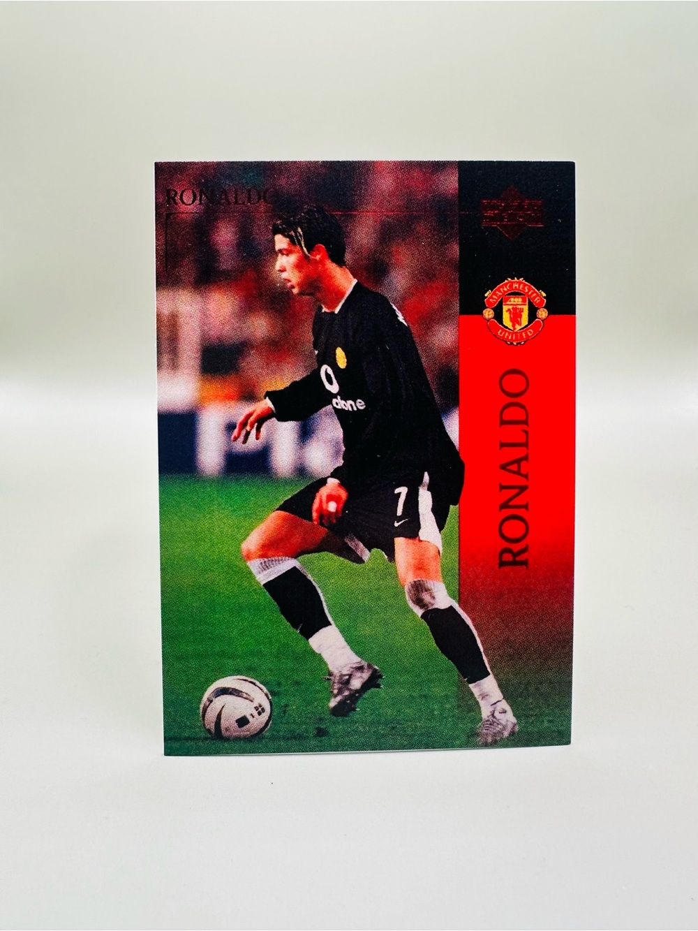 Cristiano Ronaldo Rookie 2003 Upper Deck #15 Novelty Card. 
Portugal.